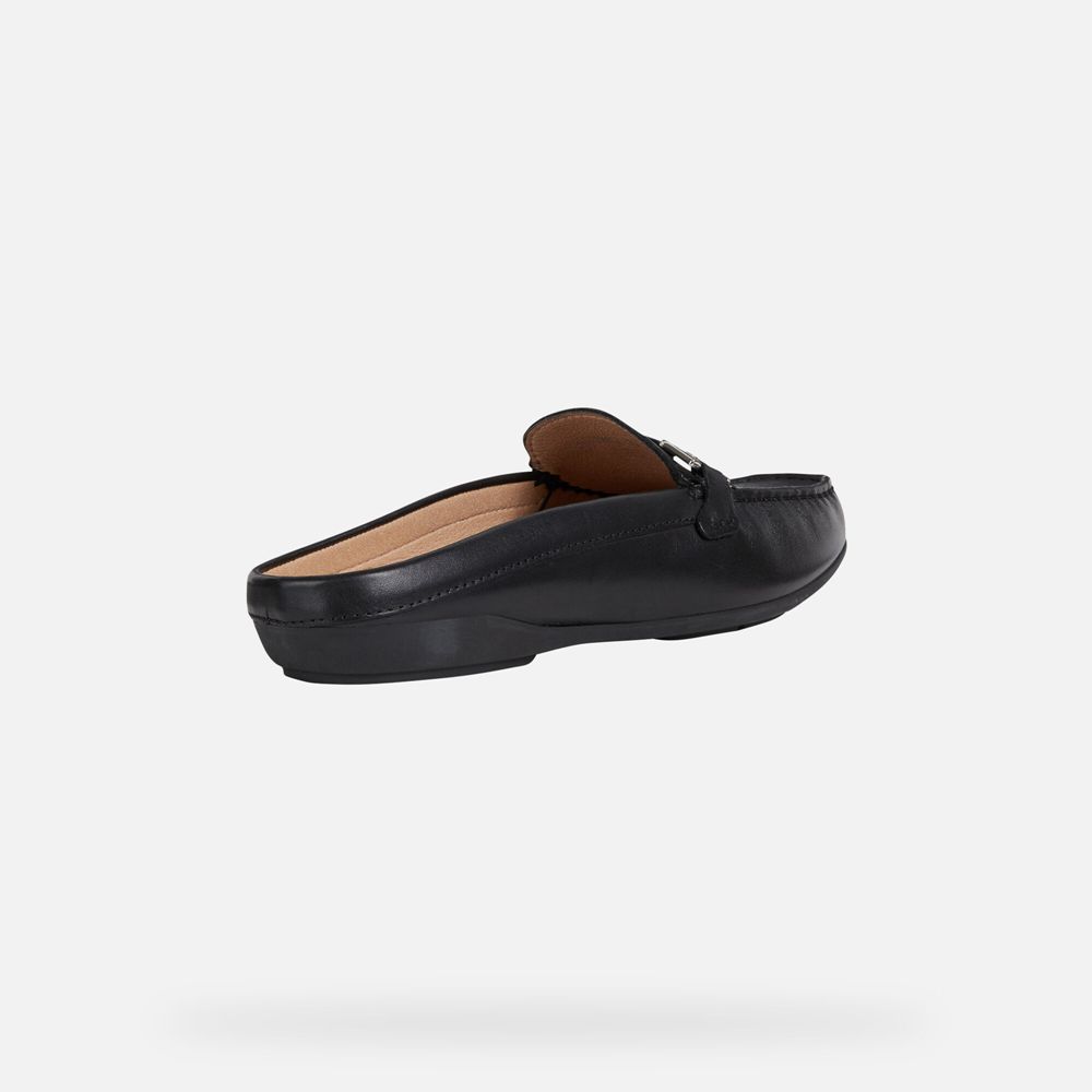 Geox Bayan Loafers Siyah - Annytah - HYC-928057